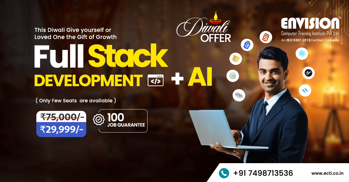 Envision Computer Training Institute Private Limited Offers full stack courses